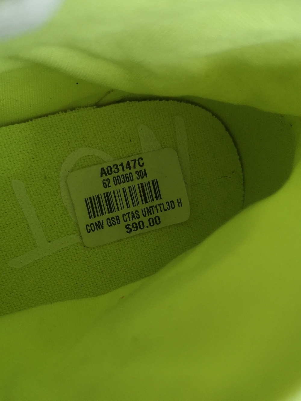 Converse 'Not A Chuck' hi-top sneakers - Picture 11 of 12